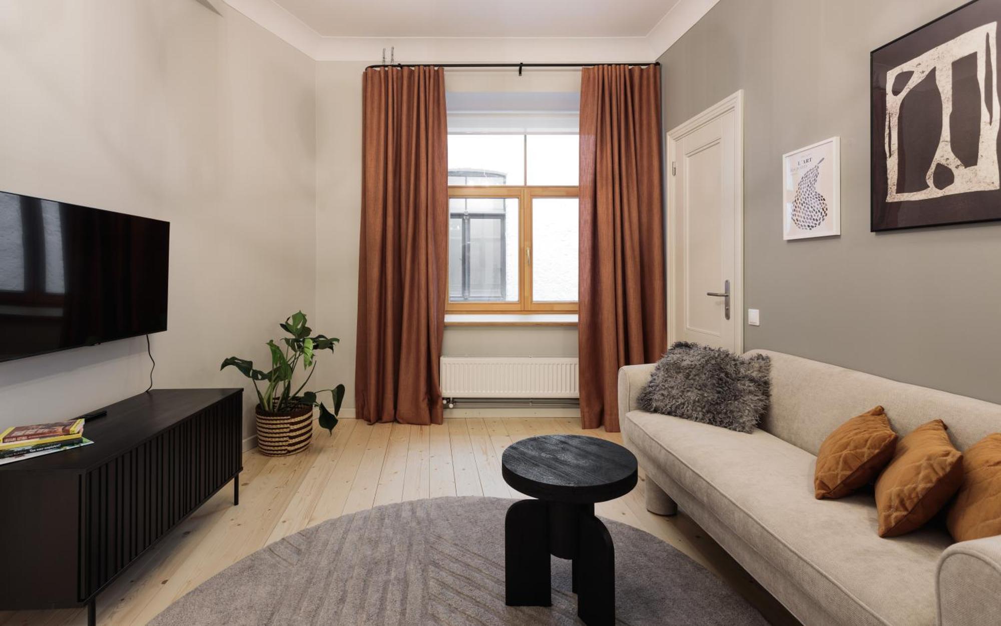 Centra Nams - Center Apartments Cesis Ruang foto