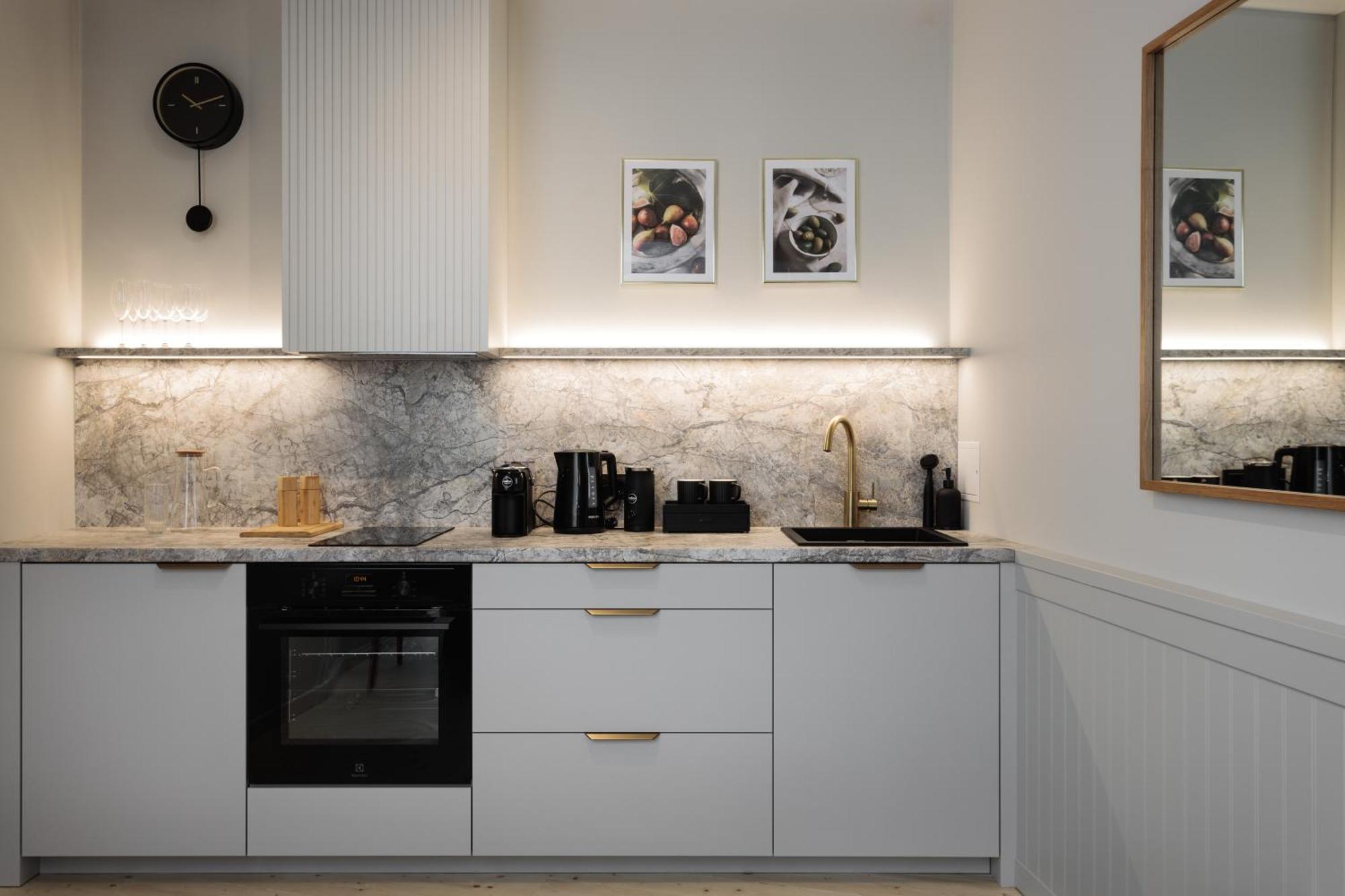 Centra Nams - Center Apartments Cesis Ruang foto