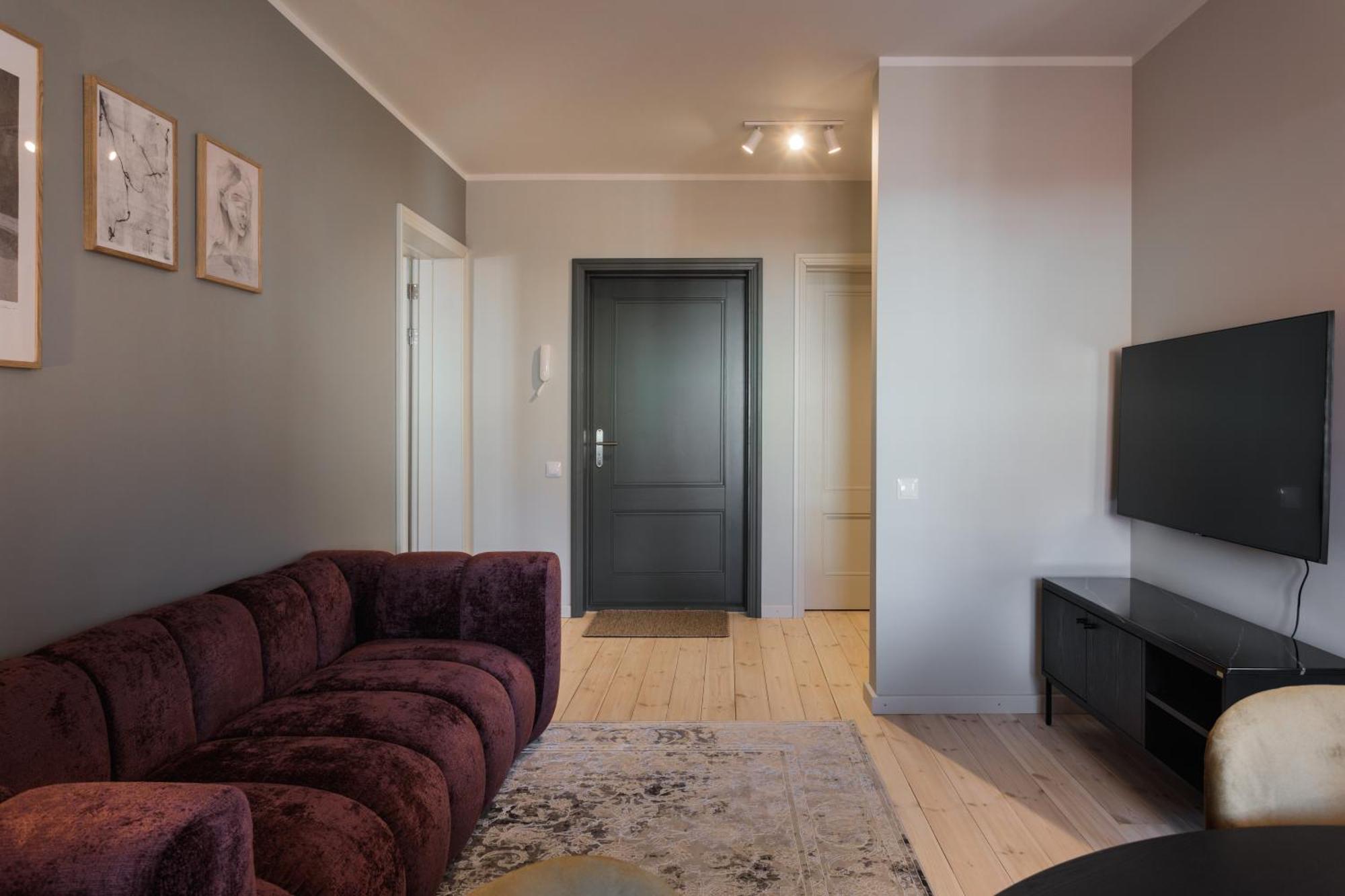 Centra Nams - Center Apartments Cesis Ruang foto